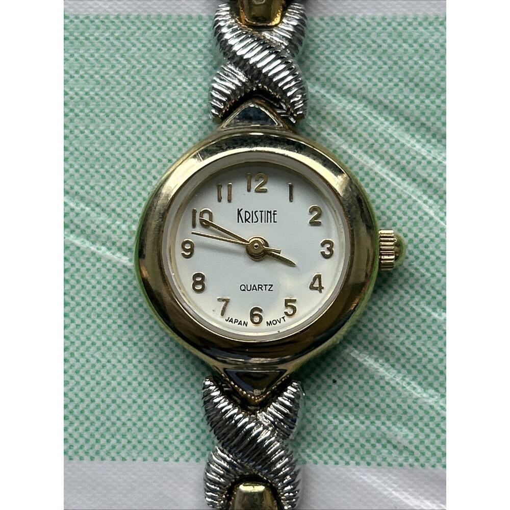 Kristine Gold And Silver Tone Women’s Quartz Watch